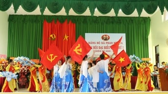 Đảng bộ xã Phan Rí Cửa long trọng tổ chức Đại hội đại biểu lần thứ I