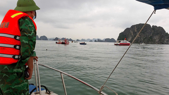 Tìm thấy thi thể nữ trên vịnh Hạ Long