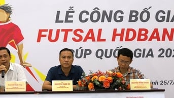 Giải futsal Cup Quốc gia 2025 với nhiều điểm nhấn mới