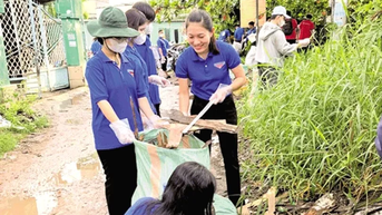 Tuổi trẻ An Bình tình nguyện vì cuộc sống cộng đồng
