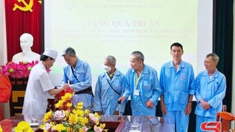 Tri ân các bệnh nhân là thương binh, bệnh binh và thân nhân liệt sĩ
