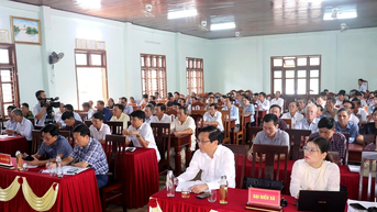 Đại biểu HĐND tỉnh tiếp xúc cử tri tại xã Nam Cửa Việt