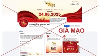 Giả mạo fanpage giải chạy ‘Việt Nam tôi đó’ để lừa đảo: Mọc như nấm