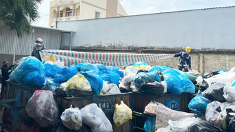 Vụ bãi rác An Hiệp (Vĩnh Long): Thêm nhiều trạm trung chuyển, điểm tập kết rác quá tải