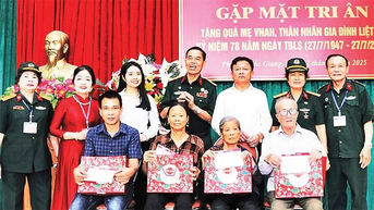 Hội hỗ trợ gia đình liệt sĩ tỉnh Bắc Ninh tri ân người có công