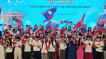 Kiều bào trẻ xúc động khi được đến thăm "địa chỉ đỏ" của quê hương