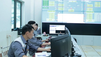 Thủy điện Nậm Lúc vận hành trở lại sau một năm xảy ra sự cố sạt lở đất