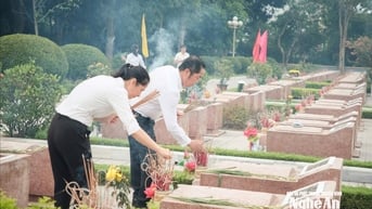 Tòa án nhân dân tỉnh Nghệ An tổ chức chuỗi hoạt động tri ân các anh hùng, liệt sĩ