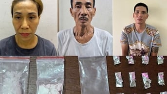 Công an xã lập chiến công