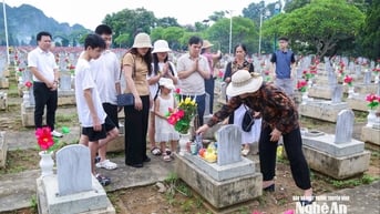 Những ngày tri ân ở Nghĩa trang Liệt sĩ Quốc tế Việt - Lào