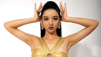 Nữ bác sĩ cao 1,73 m gây chú ý khi thi Miss Grand Vietnam