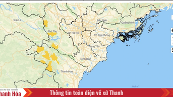 Cảnh báo lũ quét, sạt lở đất tại 14 xã trong 6 giờ tới