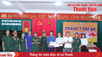 Nhiều hoạt động tri ân ý nghĩa nhân dịp 27/7 của Công ty CP Mía đường Lam Sơn