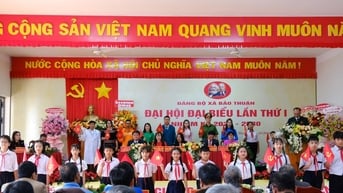 Đảng bộ xã Bảo Thuận trọng thể tổ chức Đại hội lần thứ I, nhiệm kỳ 2025 - 2030