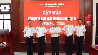 Lữ đoàn 146 tổ chức các hoạt động tri ân nhân Ngày Thương binh - Liệt sĩ