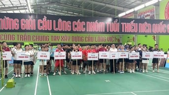 Giải cầu lông AKK mở rộng 2025: Nâng tầm sức khỏe, bền vững đoàn kết