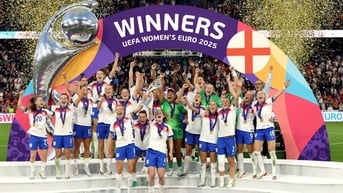 Tuyển nữ Anh vô địch Euro 2025 sau trận chung kết nghẹt thở với Tây Ban Nha