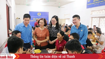“Bữa cơm công đoàn” gắn kết người lao động Công ty CP Thiết bị giáo dục Hồng Đức