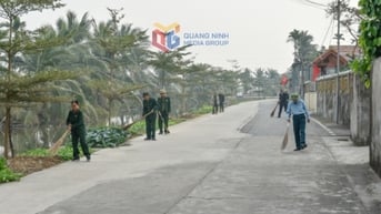 CLB Cựu chiến binh tự quản bảo vệ môi trường khu phố Yên Khánh