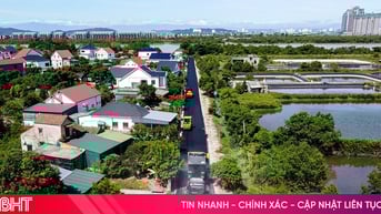 Khi đường làng khang trang như đường phố