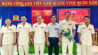 មហាសន្និបាតលើកទី១ របស់សមាជិកបក្ស ក្រឡាបក្សនគរបាលឃុំ An Phu អាណត្តិ 2025 - 2030