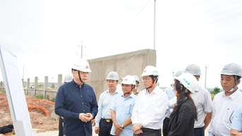 Đẩy nhanh tiến độ đầu tư hạ tầng và thu hút lấp đầy KCN Hàm Kiệm I, II