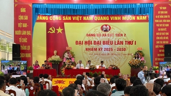 ឃុំ Cat Tien 2៖ អនុវត្ត​សេចក្តី​សម្រេច​របស់​សមាជ​បក្ស​ឃុំ​ឲ្យ​បាន​ឆាប់​រហ័ស​ដោយ​សកម្មភាព​ជាក់ស្តែង
