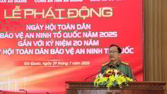 An Giang phát động Ngày hội Toàn dân bảo vệ an ninh Tổ quốc năm 2025