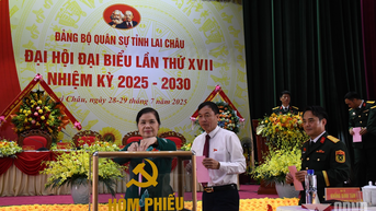 Đại hội Đảng bộ Quân sự tỉnh Lai Châu nhiệm kỳ 2025 - 2030