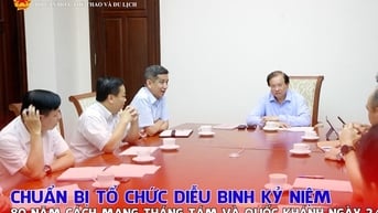 Chuẩn bị tổ chức các đội diễu binh, diễu hành quần chúng kỷ niệm 80 năm Cách mạng Tháng Tám và Quốc khánh ngày 2/9