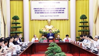 Công bố 16 Luật, Pháp lệnh vừa được Quốc hội, Ủy ban Thường vụ Quốc hội thông qua