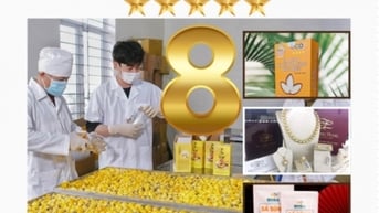 8 - là số sản phẩm OCOP Quảng Ninh đã được xếp hạng 5 sao quốc gia