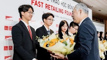 Quỹ Fast Retailing tiếp tục trao học bổng toàn phần cho học sinh Việt Nam