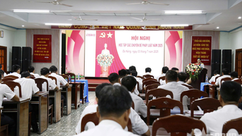 Lữ đoàn 83 phối hợp phổ biến, giáo dục các chuyên đề pháp luật năm 2025