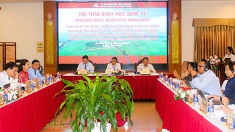 Hội thảo quốc tế hoàn thiện hồ sơ Di sản thế giới Óc Eo - Ba Thê