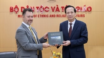 Bộ trưởng Đào Ngọc Dung: Việt Nam - Pakistan nhiều tiềm năng hợp tác về dân tộc, tôn giáo