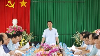 Phó Chủ tịch UBND tỉnh Bắc Ninh Lê Xuân Lợi làm việc tại xã Tây Yên Tử
