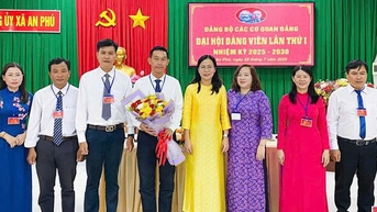 មហាសន្និបាតបក្សរបស់ទីភ្នាក់ងារបក្សឃុំ An Phu អាណត្តិ 2025 - 2030