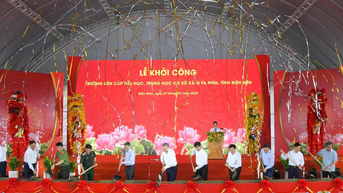 Xây trường nội trú vùng biên: Bảo đảm an sinh xã hội nơi 'phên giậu' Tổ quốc
