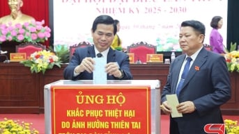 Quyên góp, ủng hộ khắc phục thiên tai