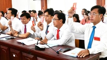 Đại hội Đảng bộ UBND xã Hòn Đất nhiệm kỳ 2025 - 2030