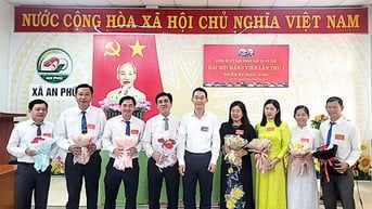 Đại hội đảng viên Đảng bộ UBND xã An Phú lần thứ I