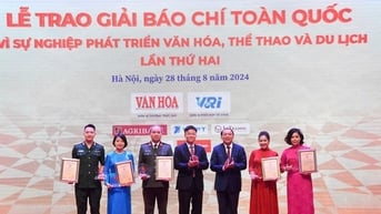 Đổi tên gọi Giải Báo chí toàn quốc "Vì sự nghiệp phát triển Văn hoá, Thể thao và Du lịch"