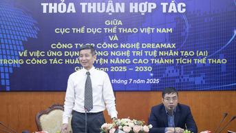 Cú ‘đột phá’ bất ngờ của thể thao Việt Nam: Đưa AI vào công tác huấn luyện
