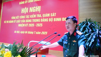 Đảng ủy Binh đoàn 12 tổng kết công tác kiểm tra, giám sát nhiệm kỳ 2020-2025