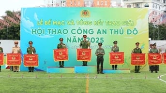 Phòng Cảnh sát Thi hành án hình sự và hỗ trợ tư pháp vô địch toàn đoàn Hội thao Công an Thủ đô
