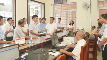 Kiểm tra công tác vận hành chính quyền địa phương 2 cấp tại Long Quảng, Nam Đông, Khe Tre