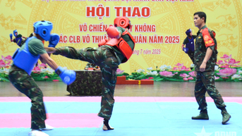 Bế mạc Hội thao võ chiến đấu tay không các câu lạc bộ võ thuật toàn quân năm 2025