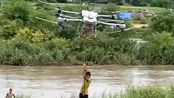 Tiềm năng của máy bay không người lái trong cứu hộ, cứu nạn