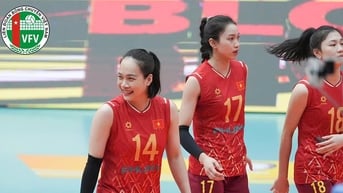 Bóng chuyền nữ Việt Nam thẳng tiến vào bán kết VTV Cup 2025